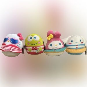 NWT Sanrio x Squishmallow Hello Kitty and Friends Limited Summer Edition 6.5”